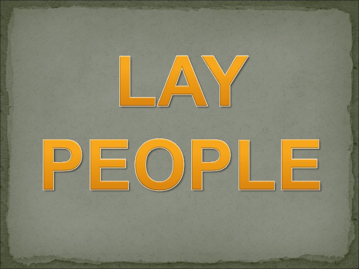 lay-people