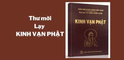 Thư mời Lạy KINH VẠN PHẬT 2023
