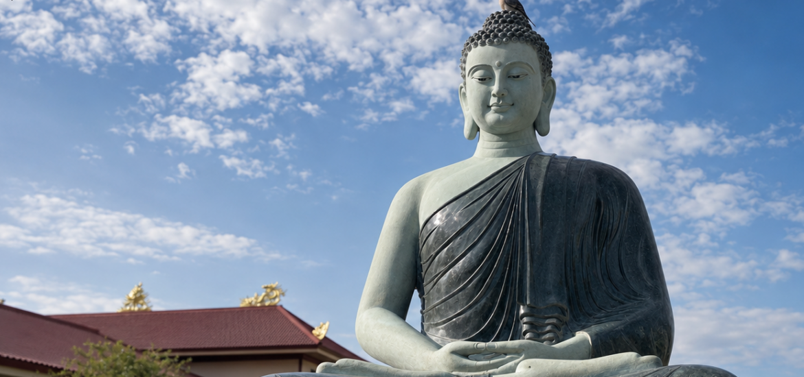 Chim lành đậu đỉnh Phật đài