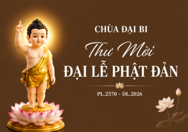 Thư Mời Đại Lễ Phật Đản 2026 (Phật Lịch 2570)